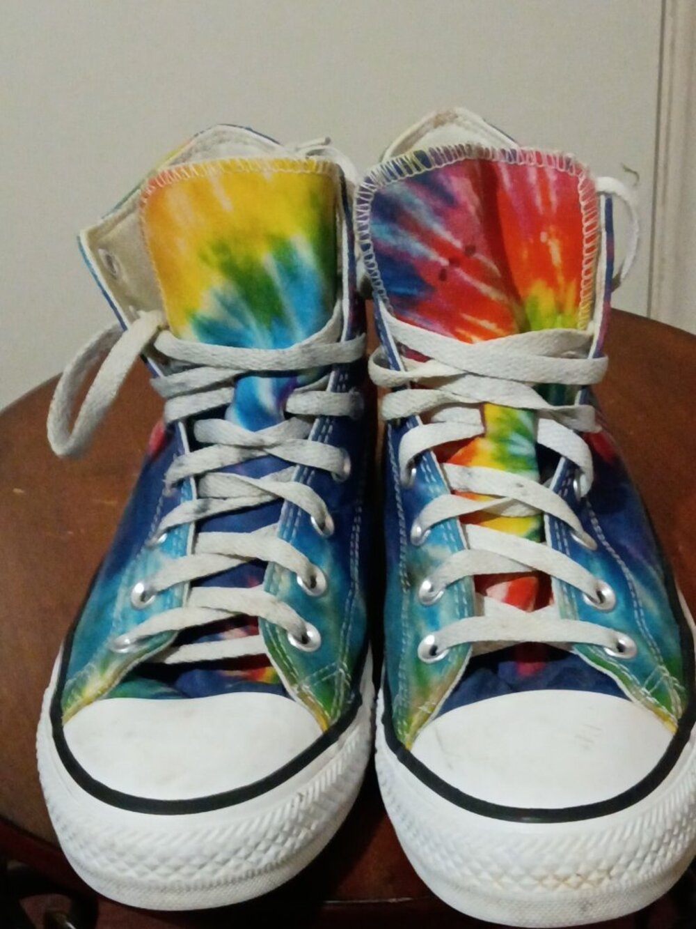Converse Pride Chuck Taylor All-Star Tie Dye Rainbow 168996F Unisex Size M8/W10 - Picture 6 of 14
